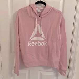 Reebok baby pink hoodie